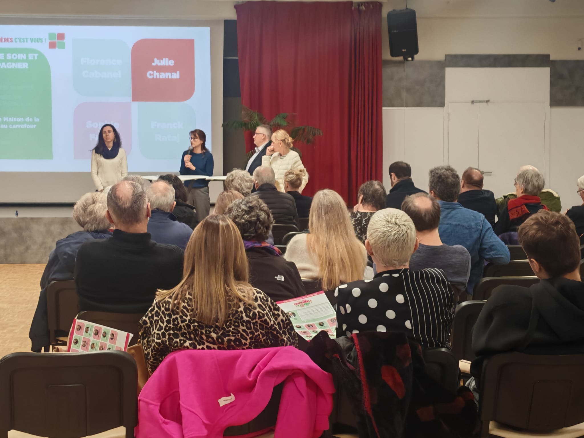 Présentation du programme par l'équipe